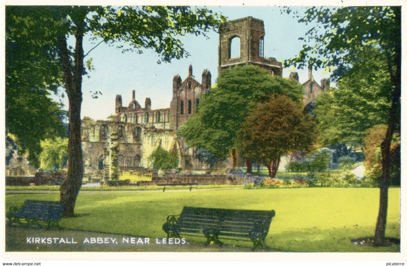 Kirkstall Abbey, Near Leeds (E.T.W. Dennis L0412)- Ruined Cistercian Monastery - Leeds