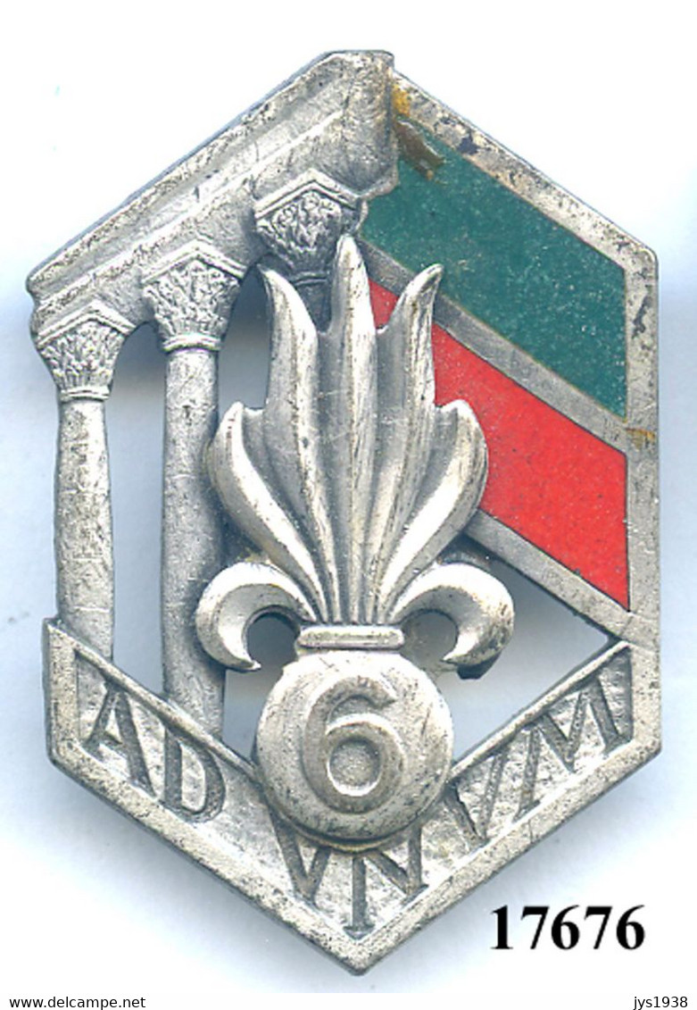 17676 . LEGION .6e REGIMENT ETRANGER D'INFANTERIE - Armée De Terre