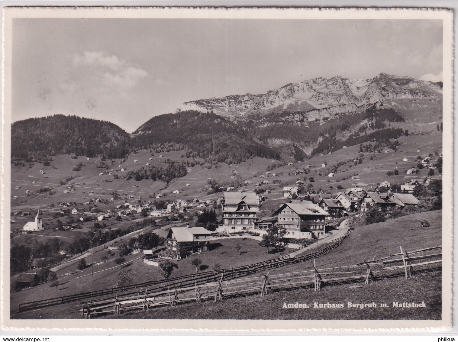 Amden - Kurhaus Bergruh Mit Mattsock - Amden