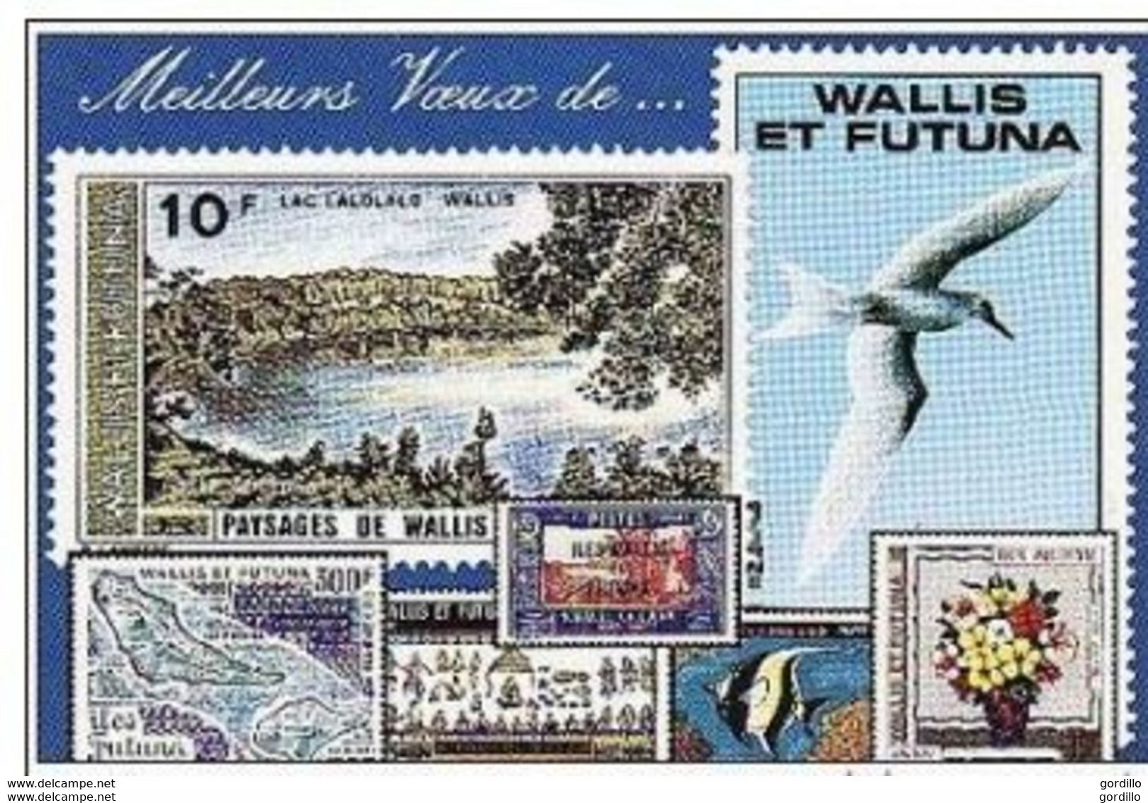 FDC Voeux 1991. Wallis Et Futuna. - Cartoline Maximum