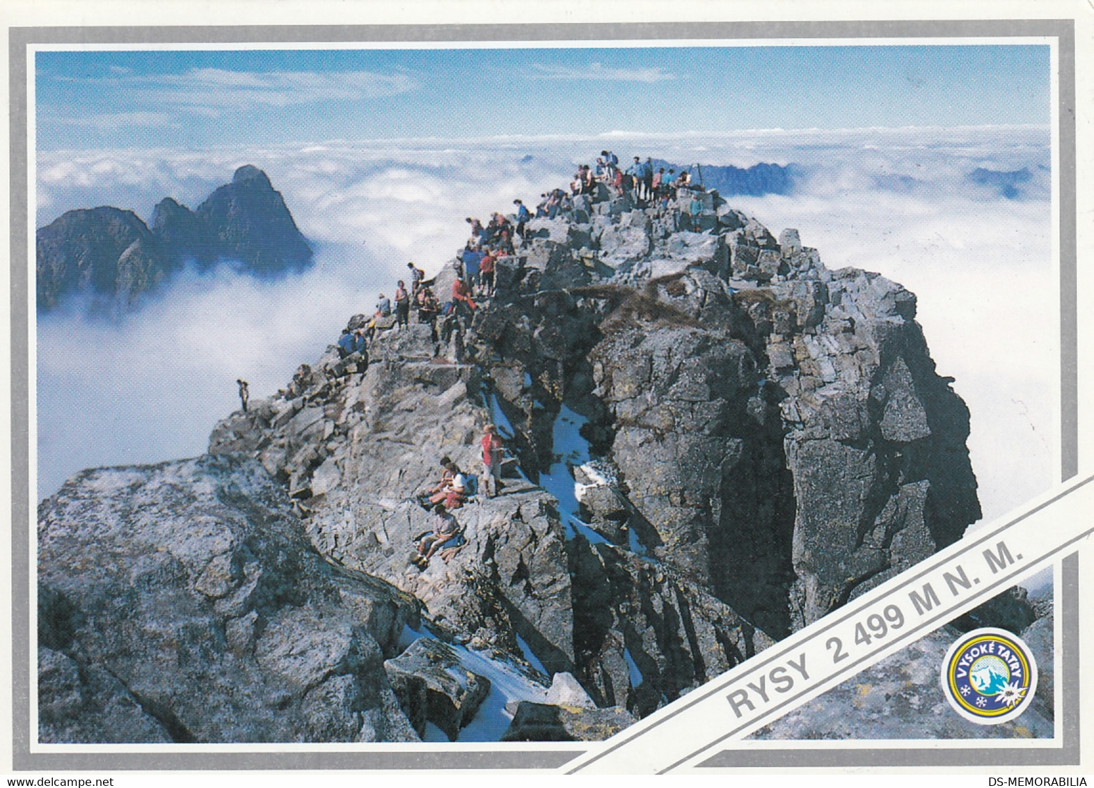 Alpinistic Climbing Bergsteigen Rysy Visoke Tatry High Tatras Slovakia - Climbing