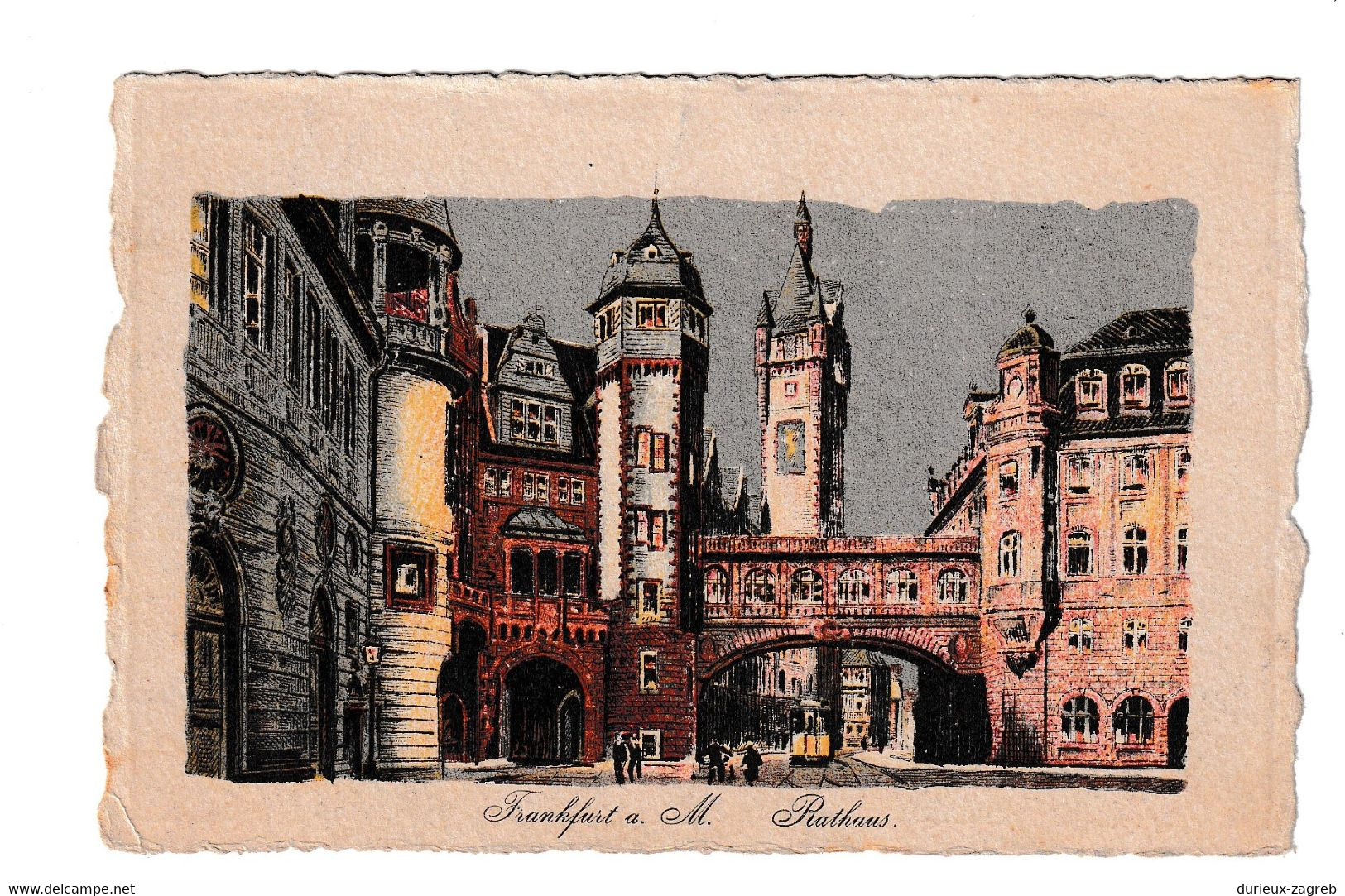 Frankfurt, Rauthaus Old Postcard Not Posted? B210915 - Aurich