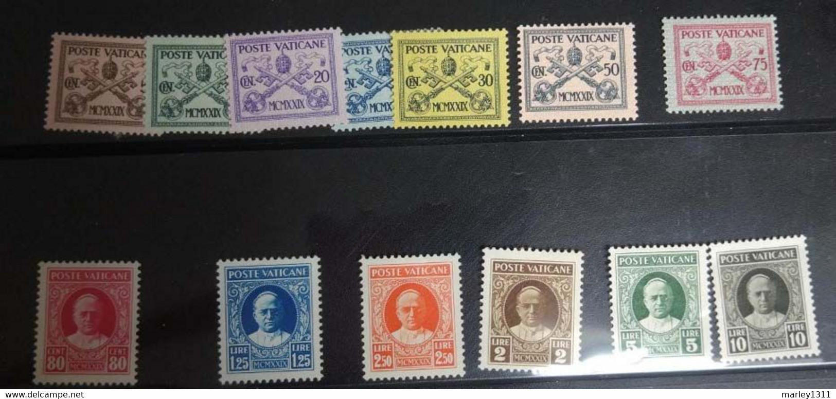 VATICAN 1929 N°YT 26-33 - ...-1929 Prephilately