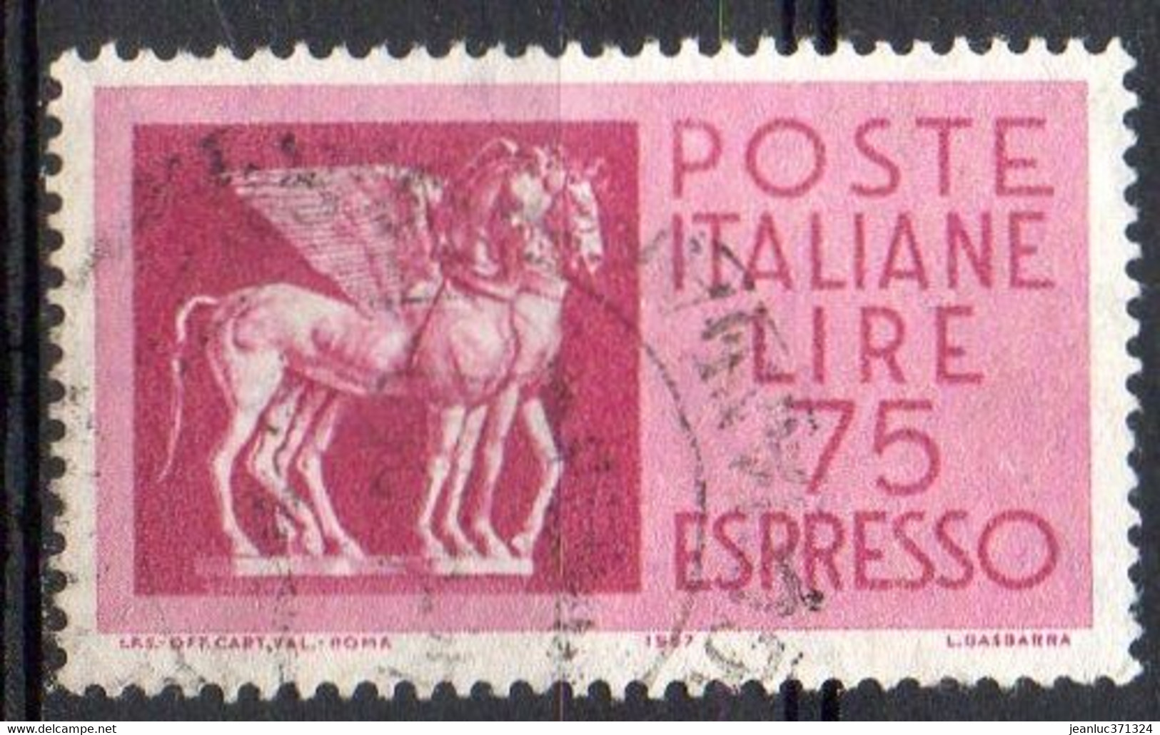 ITALIE N° Express 43 O Y&T 1958-1966 Art étrusques - Express Mail