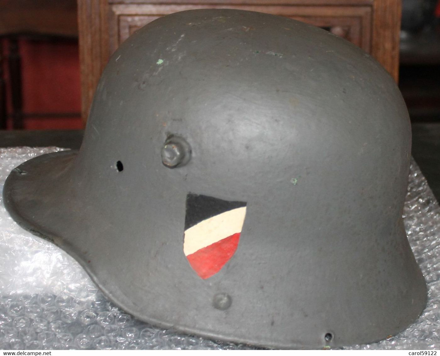 Coque De Casque Allemand Modéle 1916 - 1939-45