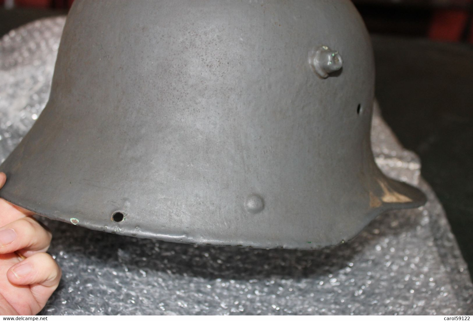Coque de casque allemand modéle 1916
