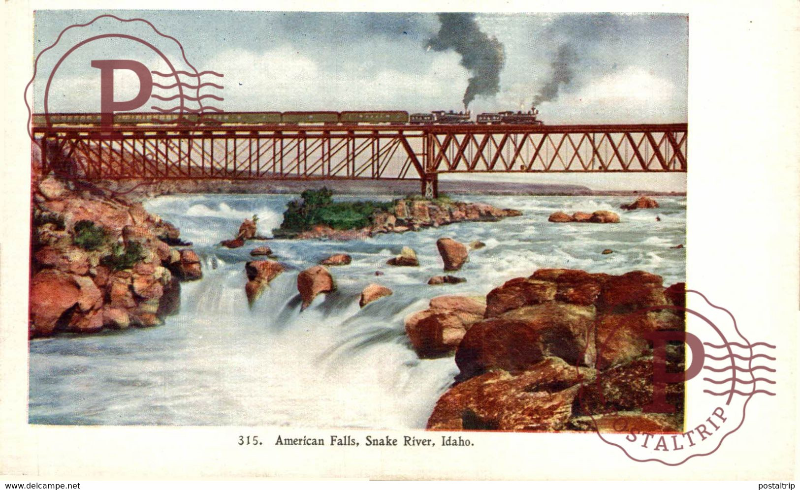 AMERICAN FALLS SNAKE RIVER IDAHO    EEUU USA UNITED STATES - Idaho Falls