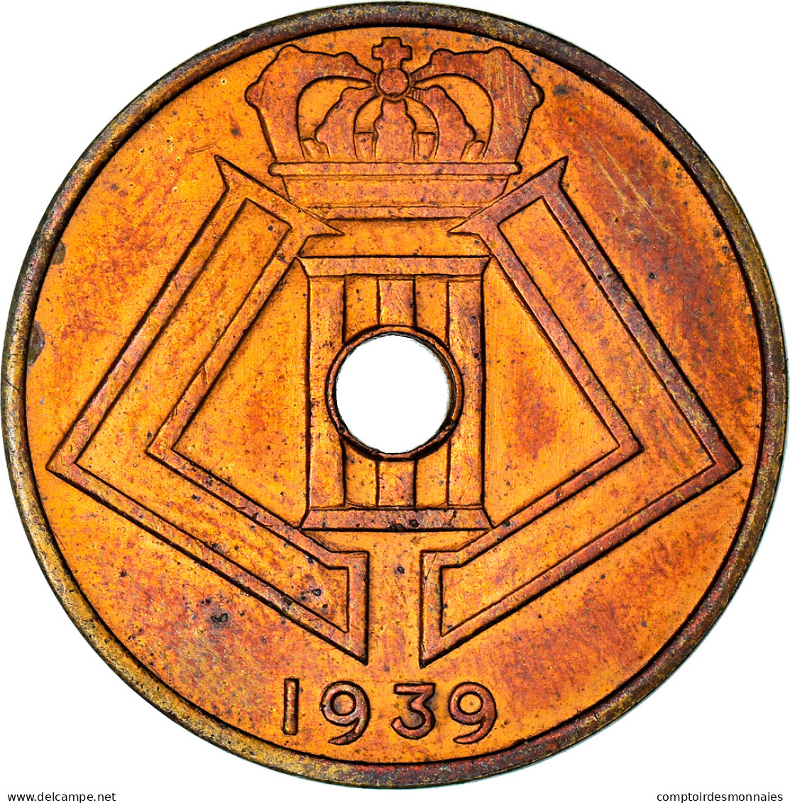 Monnaie, Belgique, 25 Centimes, 1939, Bruxelles, ESSAI, SUP+, Similor - Probe- Und Nachprägungen