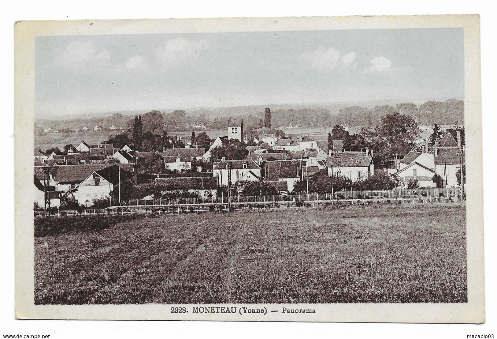 89 Yonne  :  Moneteau  Panorama  Réf 8560 - Moneteau