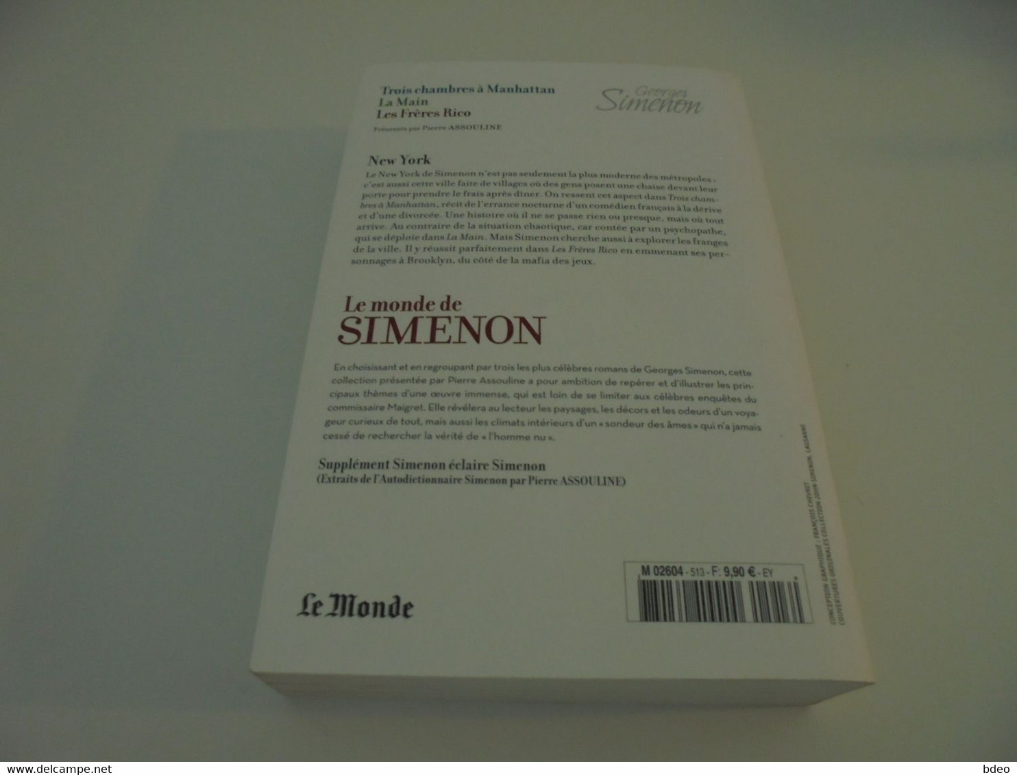 LE MONDE DE SIMENON TOME 13/ TBE - Simenon