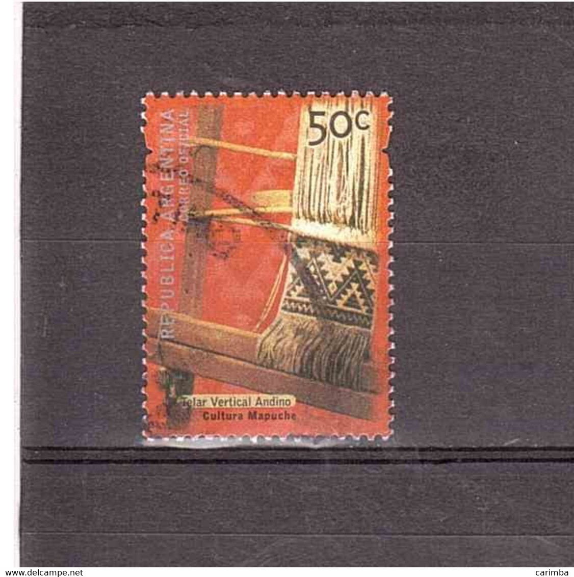 2000 50c CULTURA MAPUCHE - Used Stamps