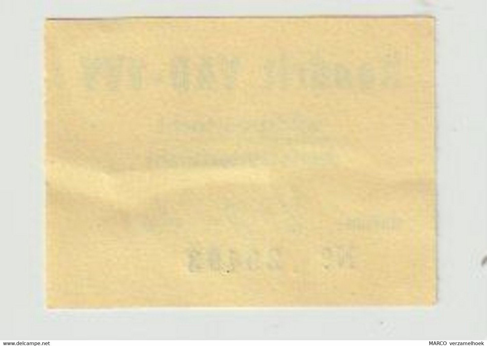 Carte D'entrée-toegangskaart-ticket: Rondrit VAD-VVV Wildspeurtocht-herfsttintentocht Apeldoorn-epe (NL) 1980 - Europe