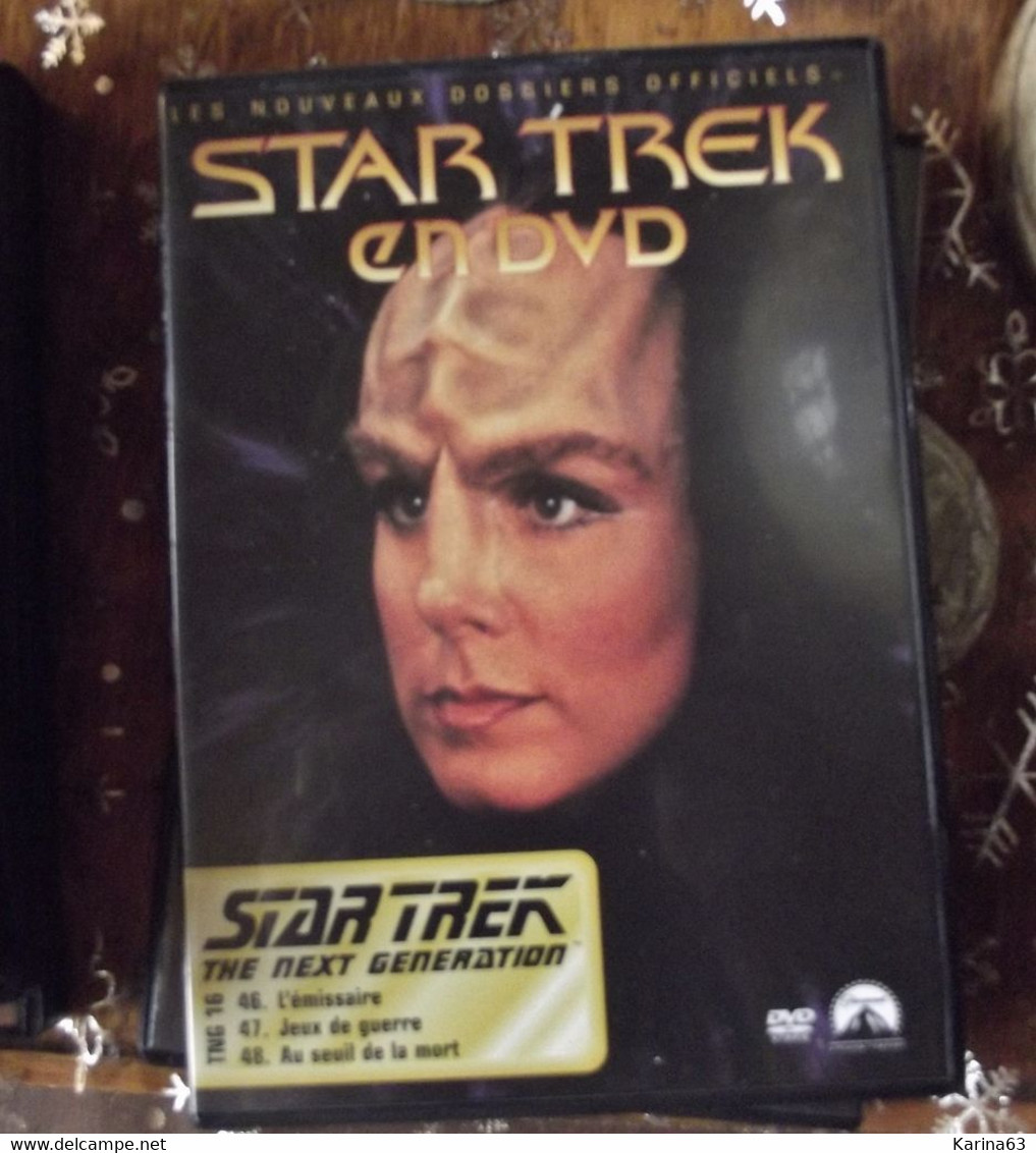 CLASSIC - STAR TREK - THE NEXT GENERATION 3 épisodes - Version Français & Original - PAL 2  : 46 - 47 - 48 - Collections & Sets