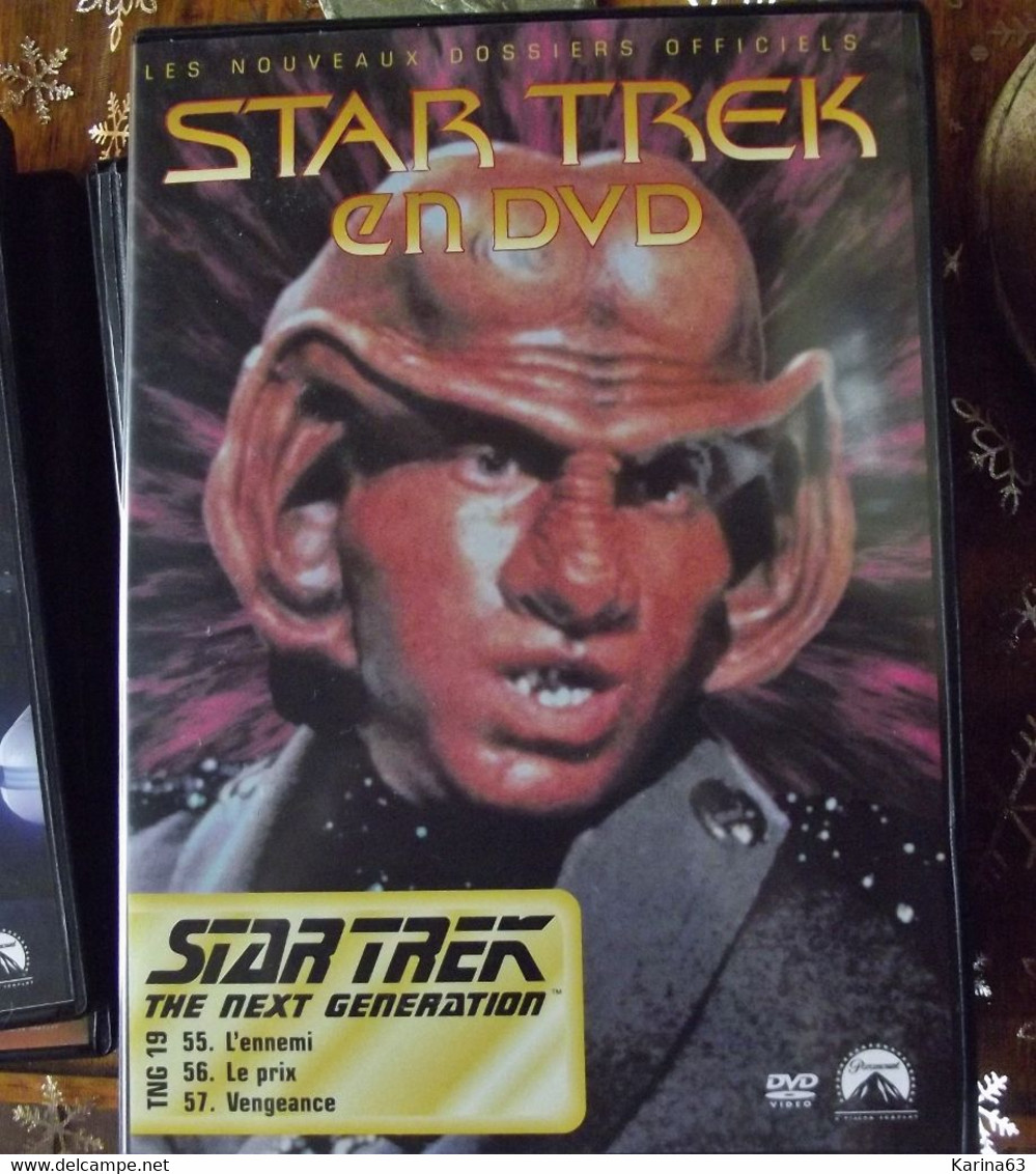 CLASSIC - STAR TREK - THE NEXT GENERATION 3 épisodes - Version Français & Original - PAL 2  : 55 - 56 - 57 - Collections, Lots & Séries