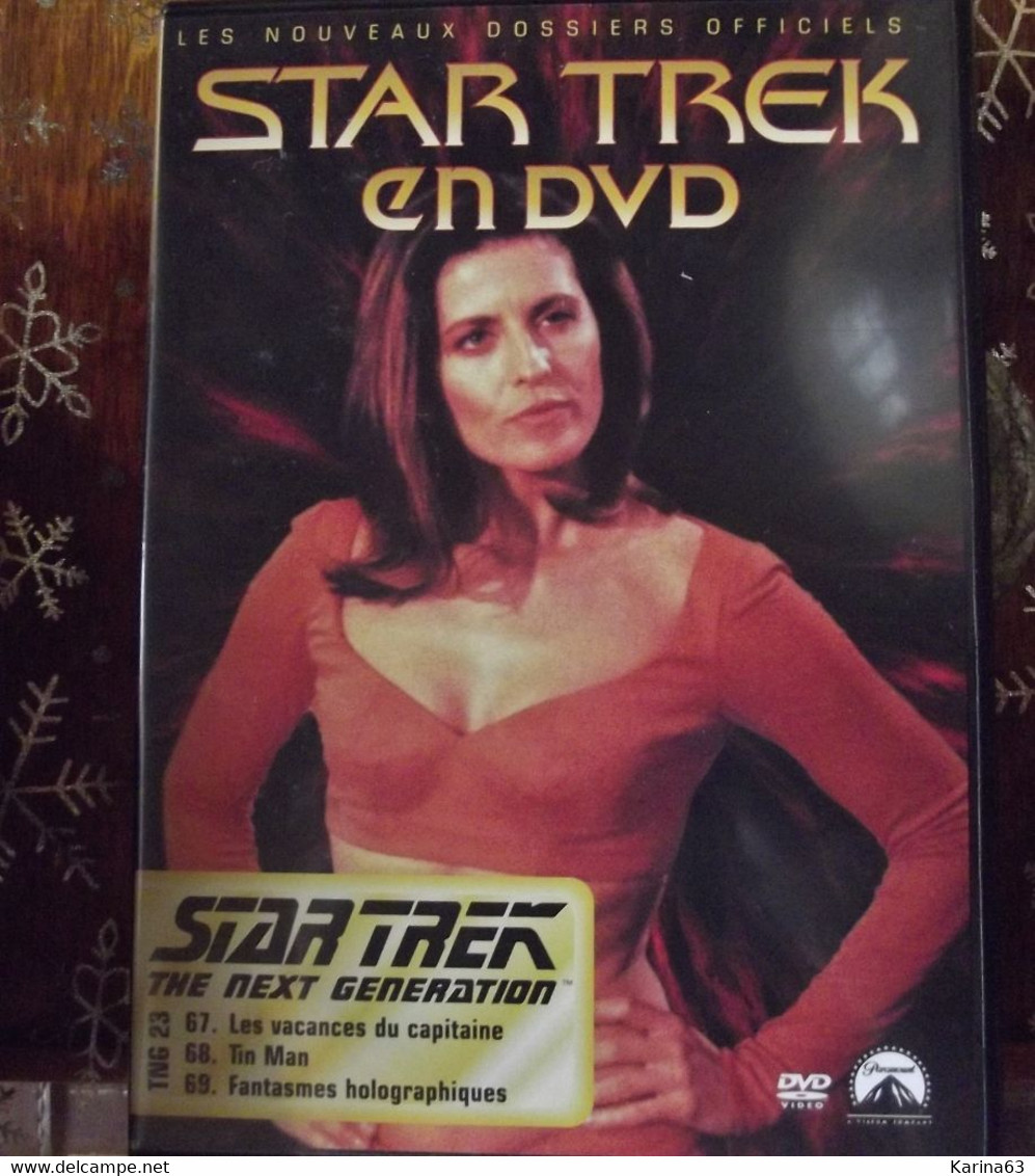 CLASSIC - STAR TREK - THE NEXT GENERATION 3 épisodes - Version Français & Original - PAL 2  : 67 - 68 - 69 - Verzamelingen, Voorwerpen En Reeksen