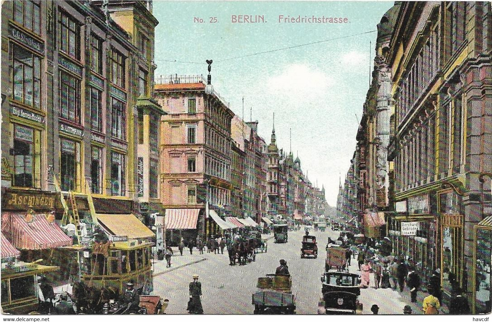 CPA - N° 25 - BERLIN - Friedrichstrasse - Friedrichshain