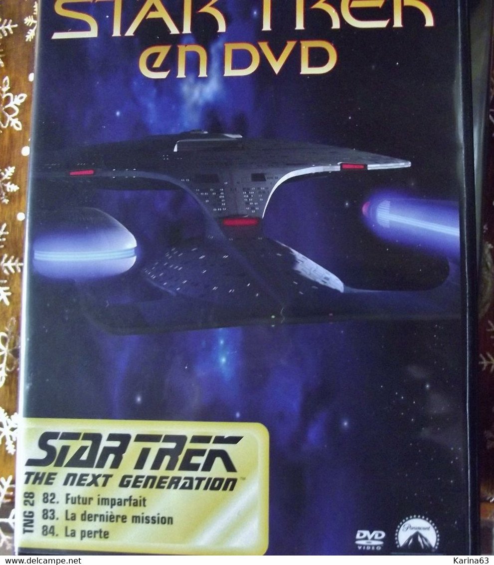 CLASSIC - STAR TREK - THE NEXT GENERATION 3 épisodes - Version Français & Original - PAL 2  : 82 - 83 - 84 - Verzamelingen, Voorwerpen En Reeksen