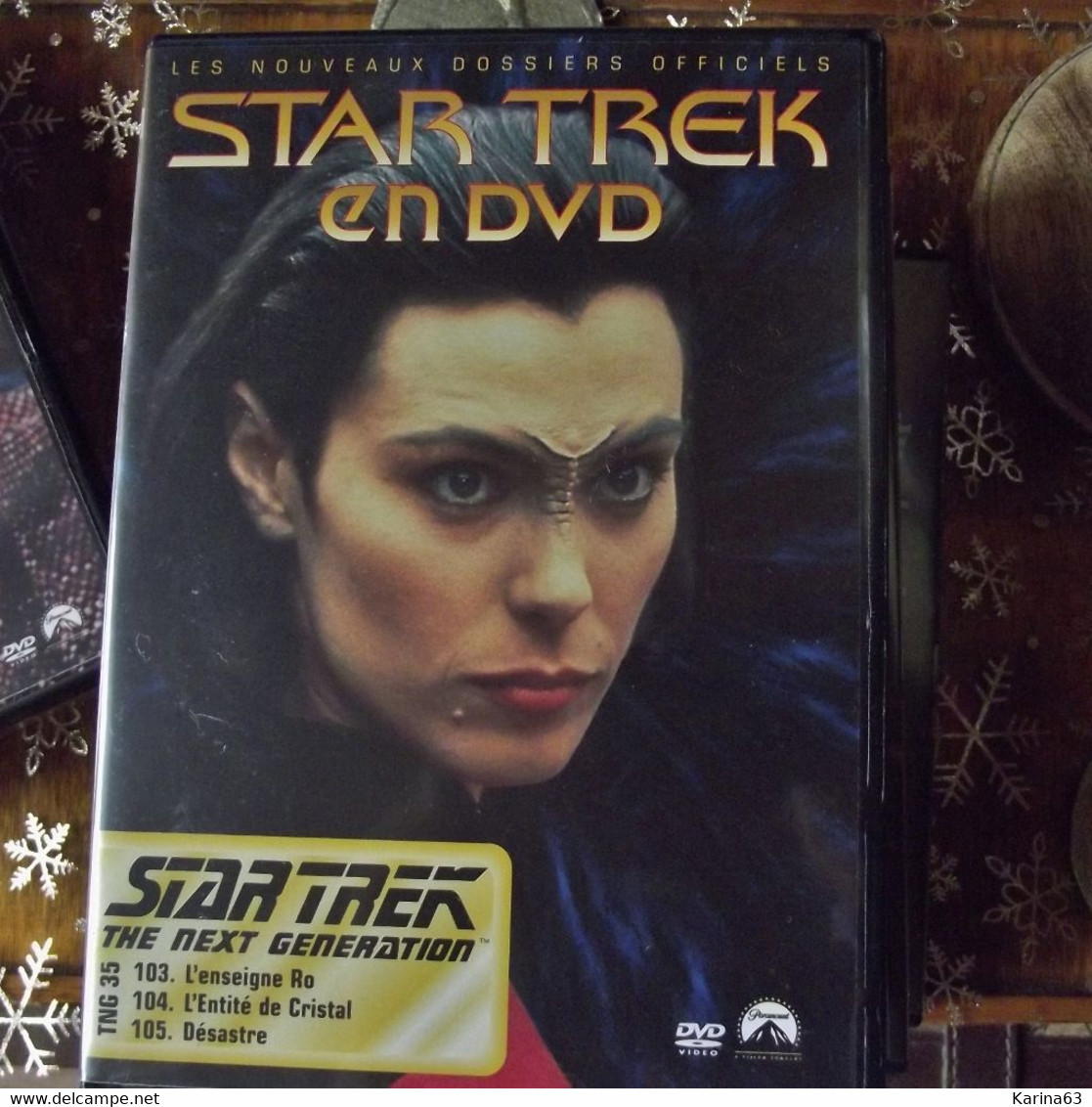 CLASSIC - STAR TREK - THE NEXT GENERATION 3 épisodes - Version Français & Original - PAL 2  : 103 - 104 - 105 - Colecciones & Series