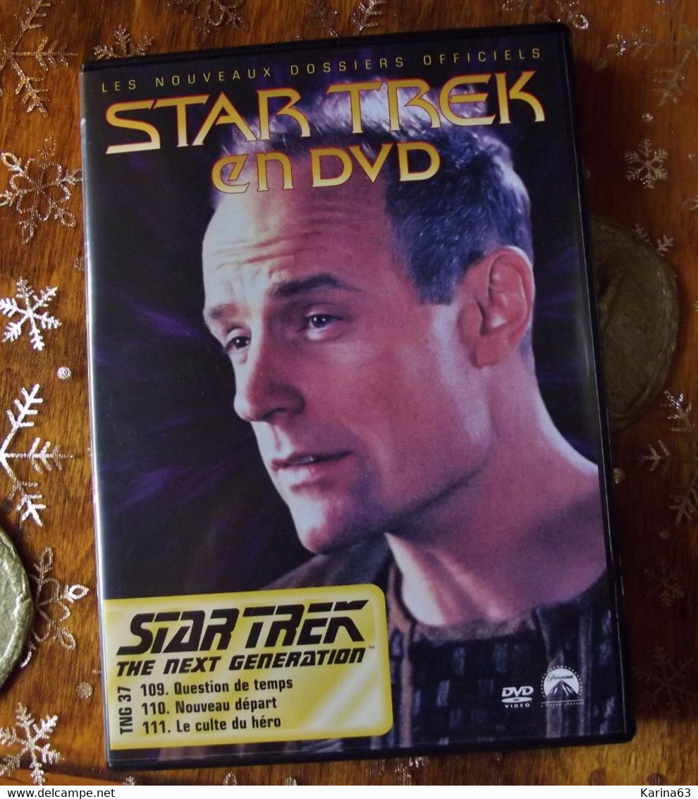 CLASSIC - STAR TREK - THE NEXT GENERATION 3 épisodes - Version Français & Original - PAL 2  : 108 - 110 - 111 - Colecciones & Series