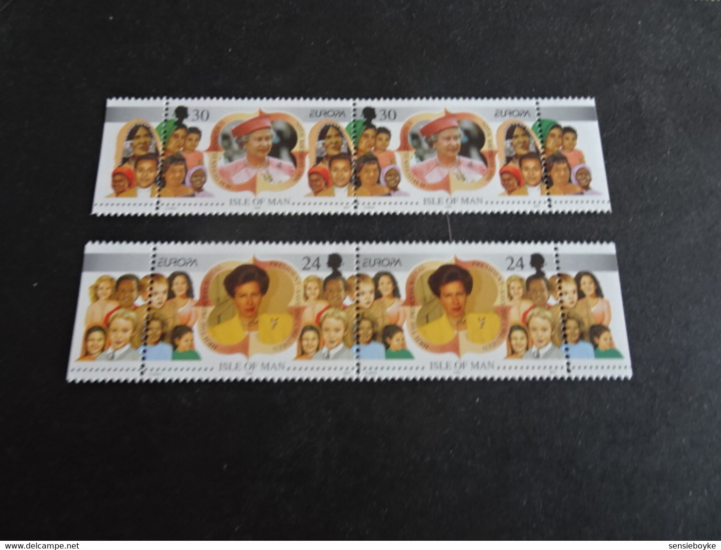 EU718 -  Double  Set MNh  Isle Of Man - 1996 - Europa -   Famous Women - - Man (Ile De)