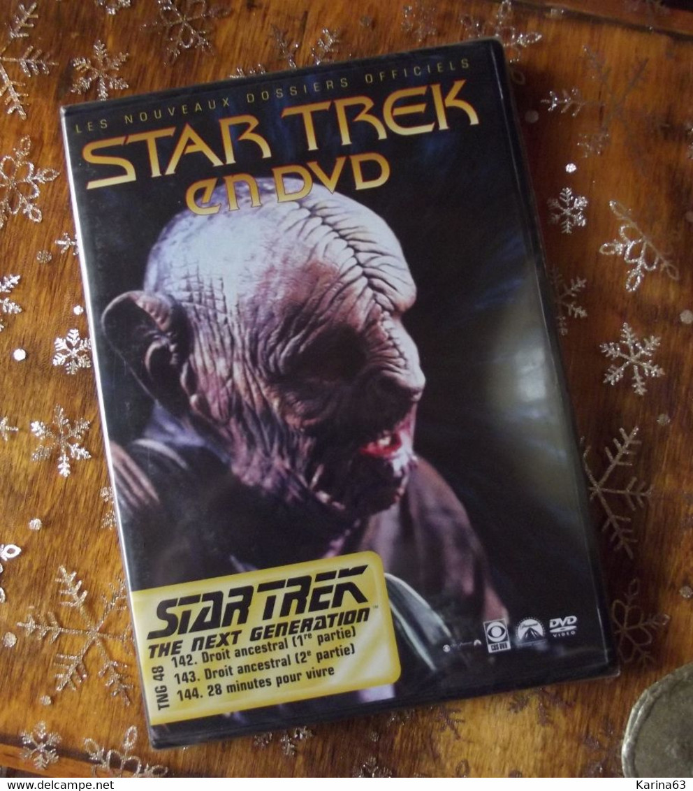 CLASSIC - STAR TREK - THE NEXT GENERATION 3 épisodes - Version Français & Original - PAL 2  : 142 - 143 - 144 - Collections & Sets