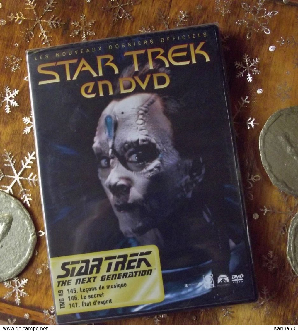 CLASSIC - STAR TREK - THE NEXT GENERATION 3 épisodes - Version Français & Original - PAL 2  : 145 - 146 - 147 - Collections & Sets