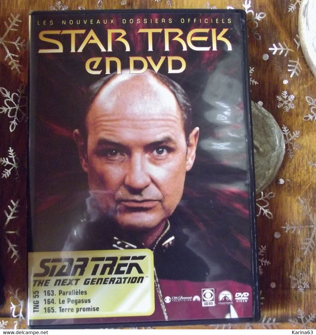 CLASSIC - STAR TREK - THE NEXT GENERATION 3 épisodes - Version Français & Original - PAL 2  : 163 - 164 - 165 - Collections, Lots & Séries