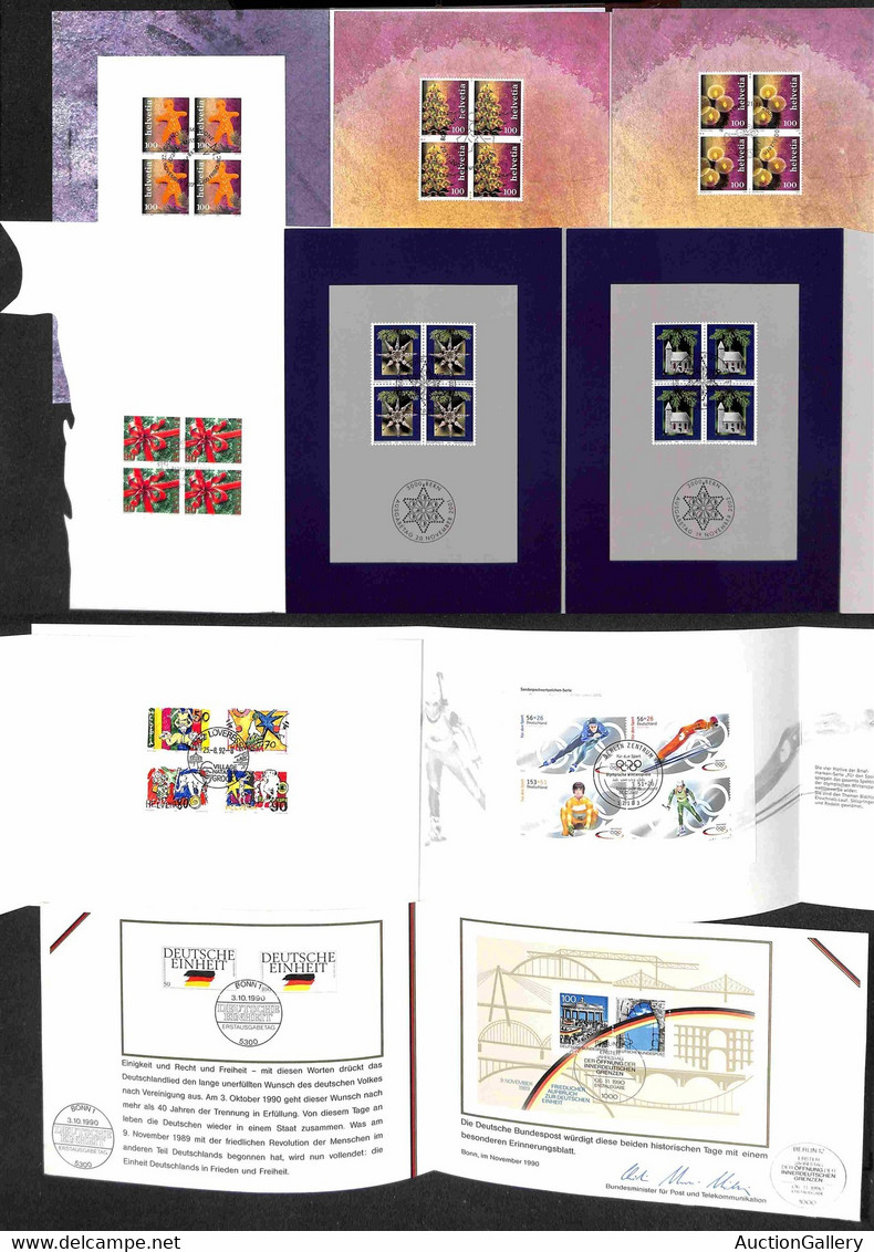 Lotti&Collezioni - Europa E Oltremare - PAESI EUROPEI - Piccolo Insieme Di 35 Libretti Postali Commemorativi Di Diverse  - Sonstige & Ohne Zuordnung
