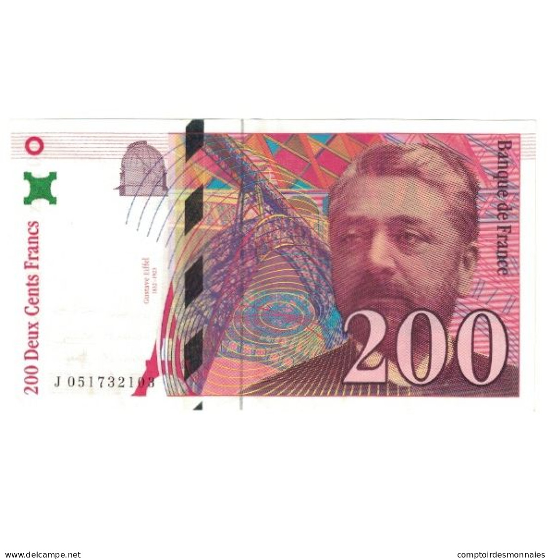 France, 200 Francs, Eiffel, 1997, BRUNEEL, BONARDIN, VIGIER, NEUF - 200 F 1995-1999 ''Eiffel''