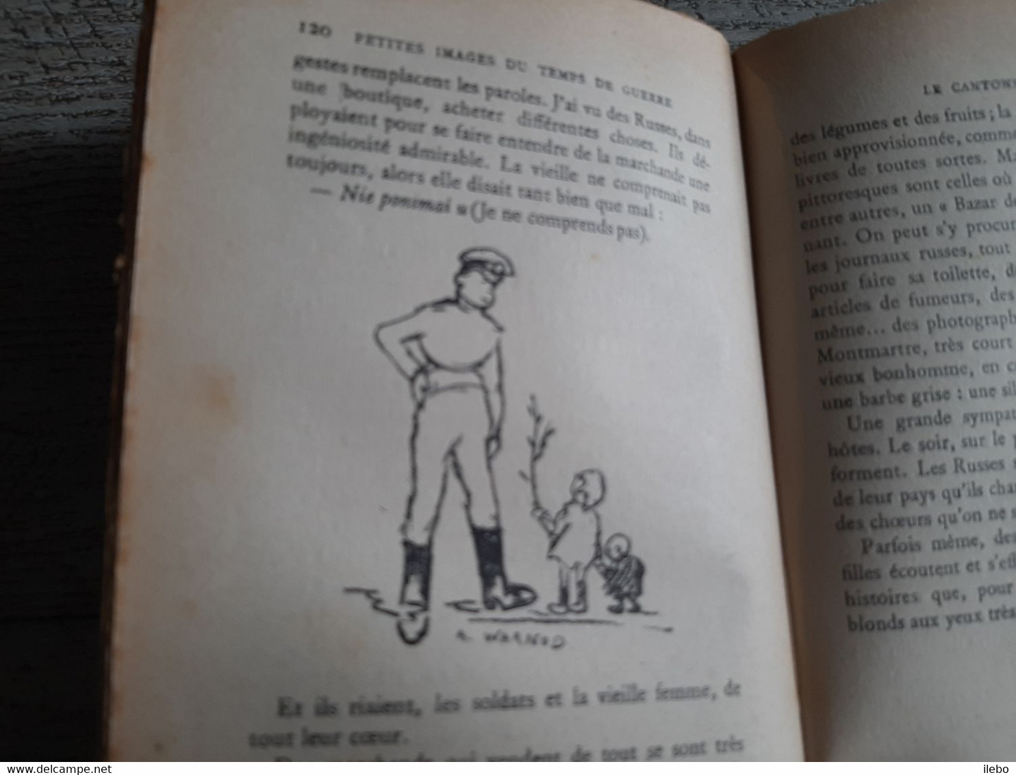 Petites Images Du Temps De Guerre Texte Et Dessins Par André Warnod 1917 Guerre Ww1 Rare - Weltkrieg 1914-18