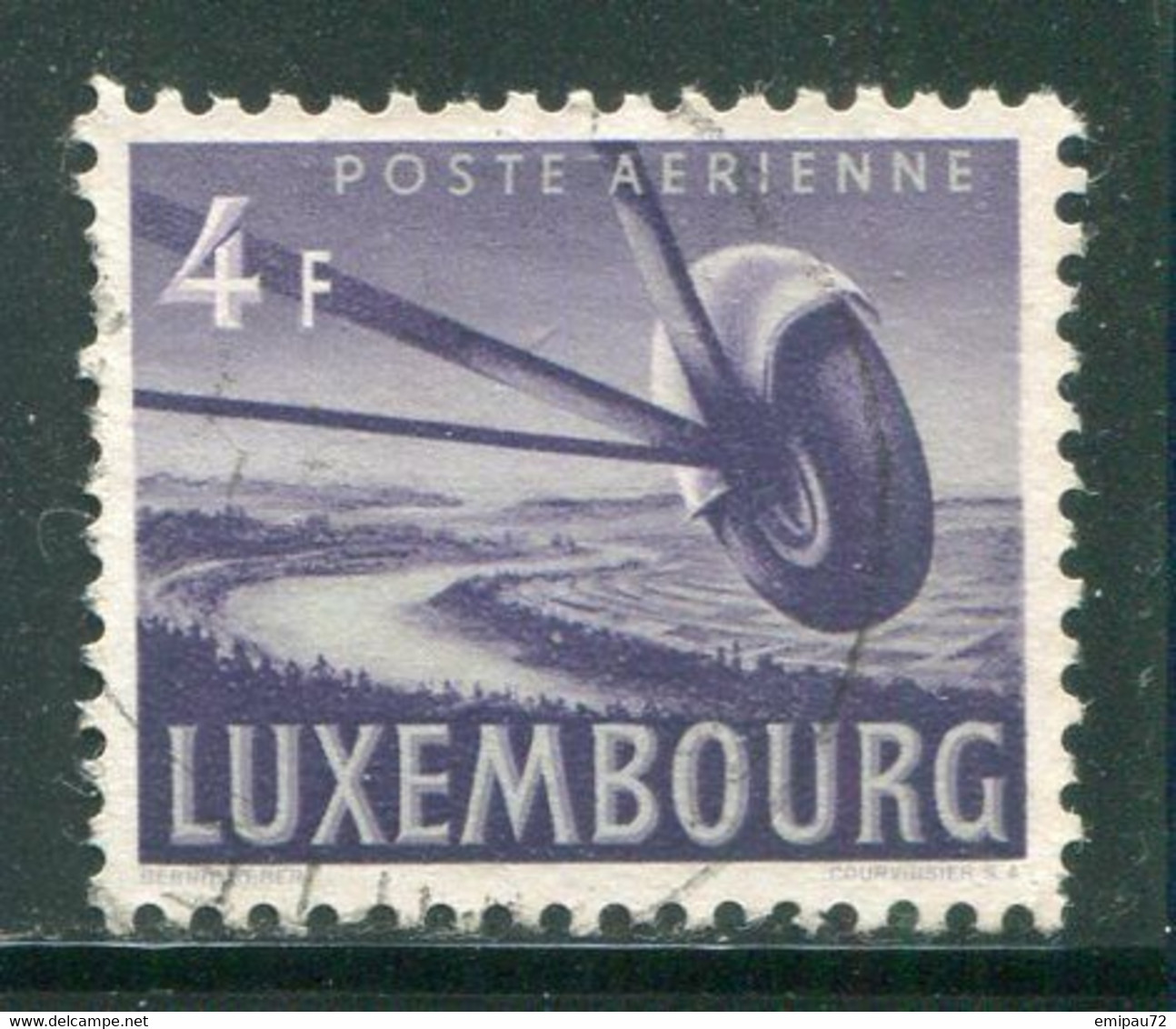 LUXEMBOURG- P.A Y&T N°10- Oblitéré - Used Stamps