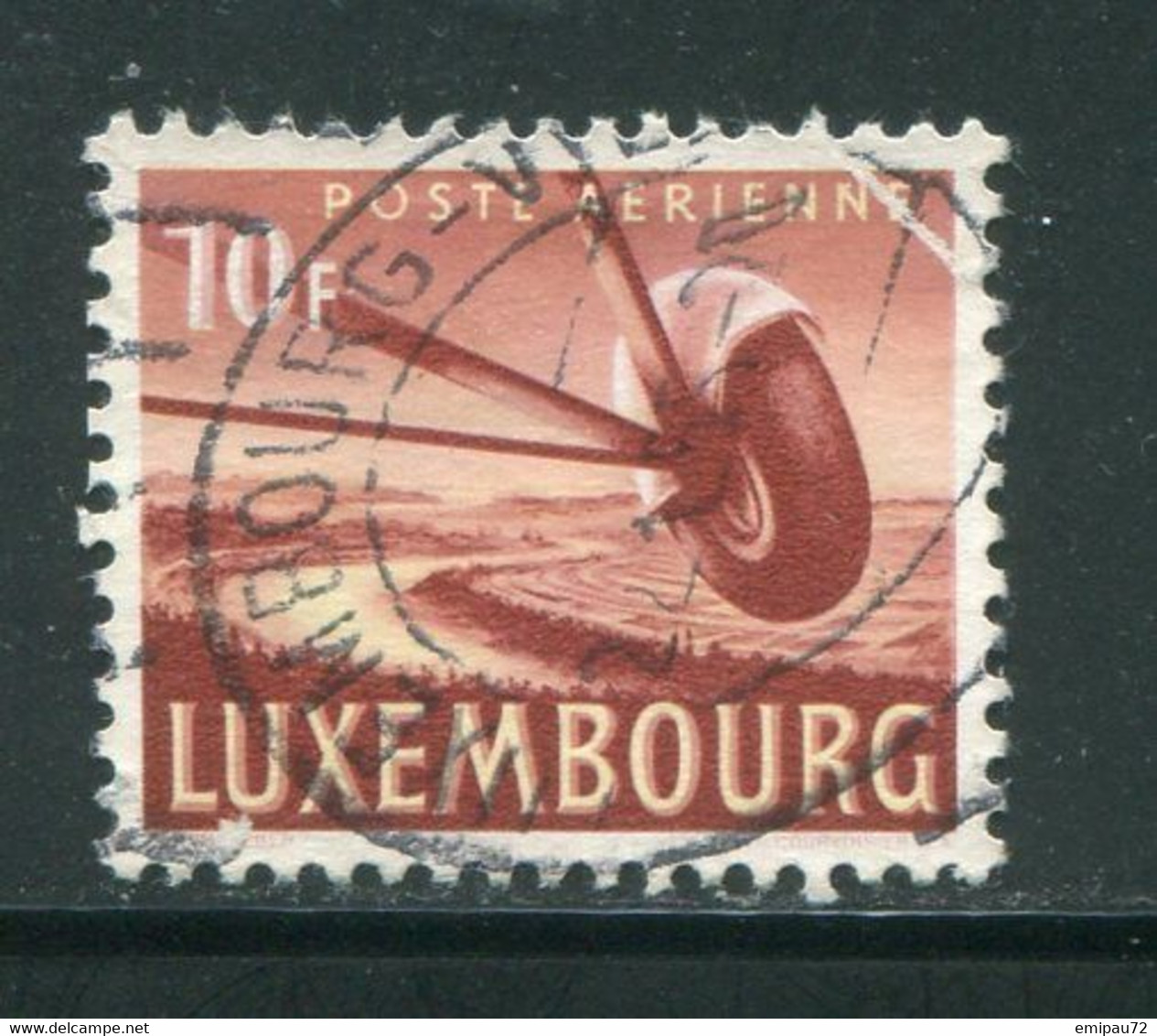 LUXEMBOURG- P.A Y&T N°13- Oblitéré - Usati