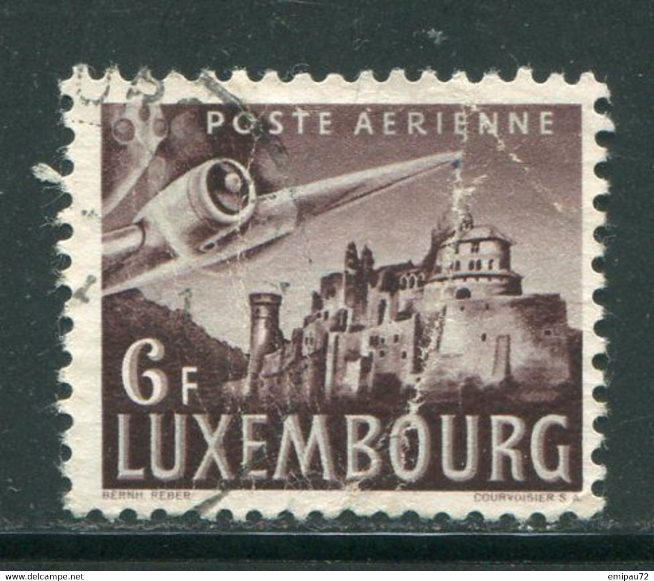 LUXEMBOURG- P.A Y&T N°12- Oblitéré - Used Stamps