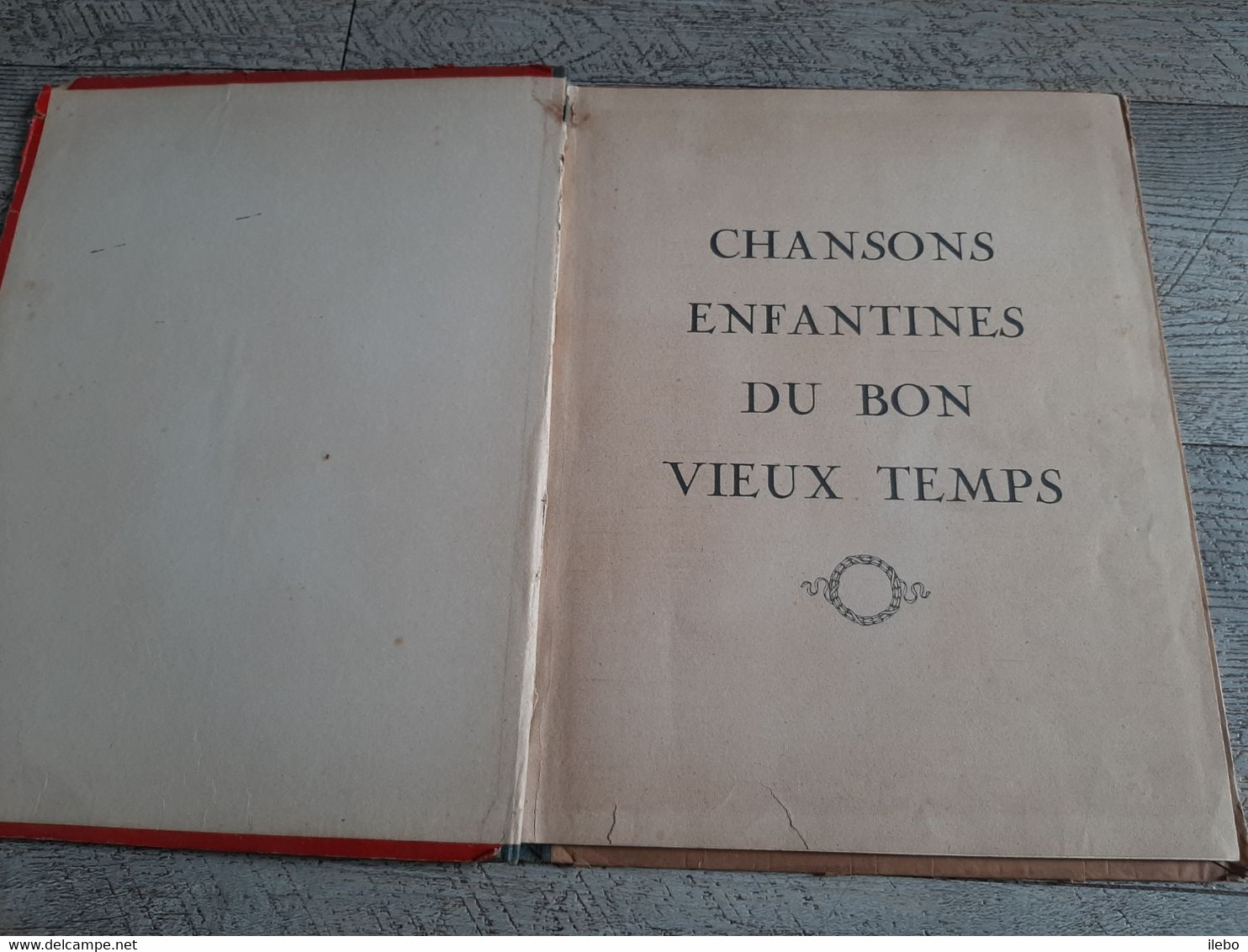 Chansons Enfantines Du Bon Vieux Temps Dessins De Le Rallic 1936 Partitions Musique Enfantina - Musik