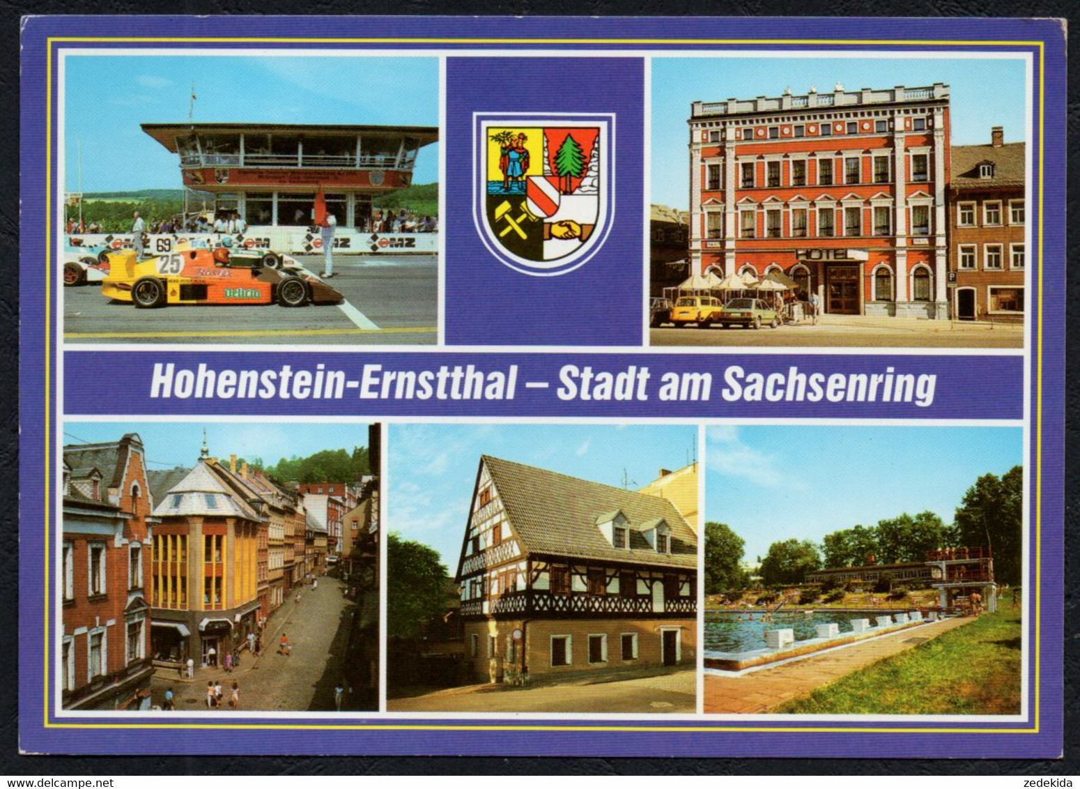 F3892 - Hohenstein Ernstthal Sachsenring - Bild Und Heimat Reichenbach Qualitätskarte - Hohenstein-Ernstthal