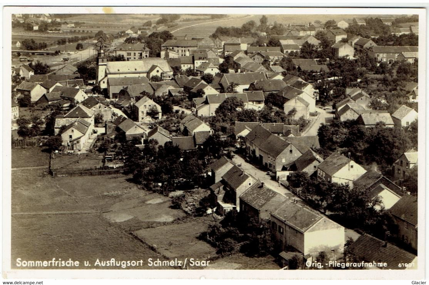 Sommerfrische  U. Ausflugsort SCHMELZ / Saar - Kreis Saarlouis - Kreis Saarlouis