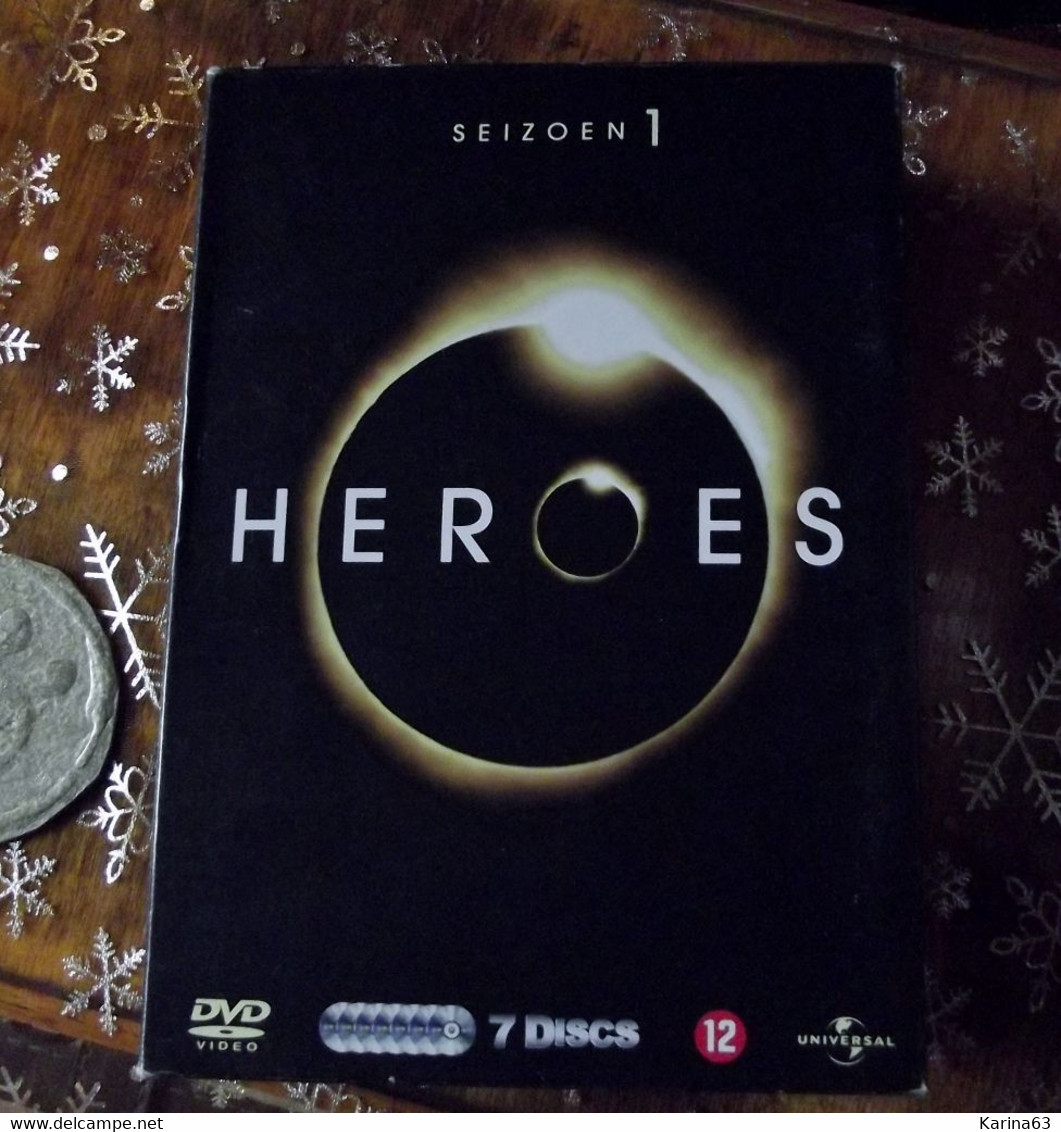 Serie : HEROES - SEIZOEN  - 7 DVD's  +  3 Uur EXTRA's + Nooit Eerder Vertoonde Pilootaflevering - Science-Fiction & Fantasy