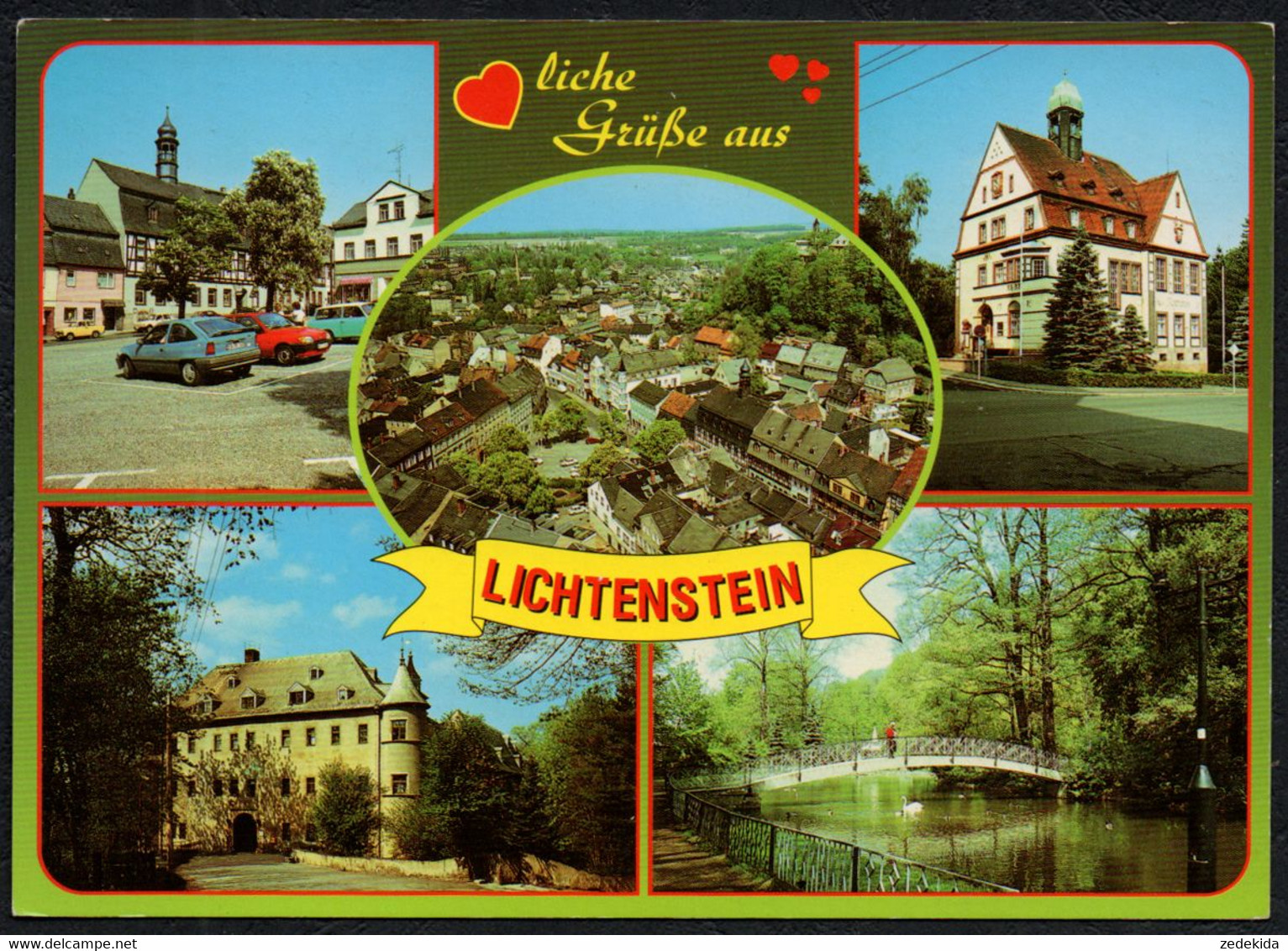 F3910 - TOP Lichtenstein - Bild Und Heimat Reichenbach Qualitätskarte - Lichtenstein