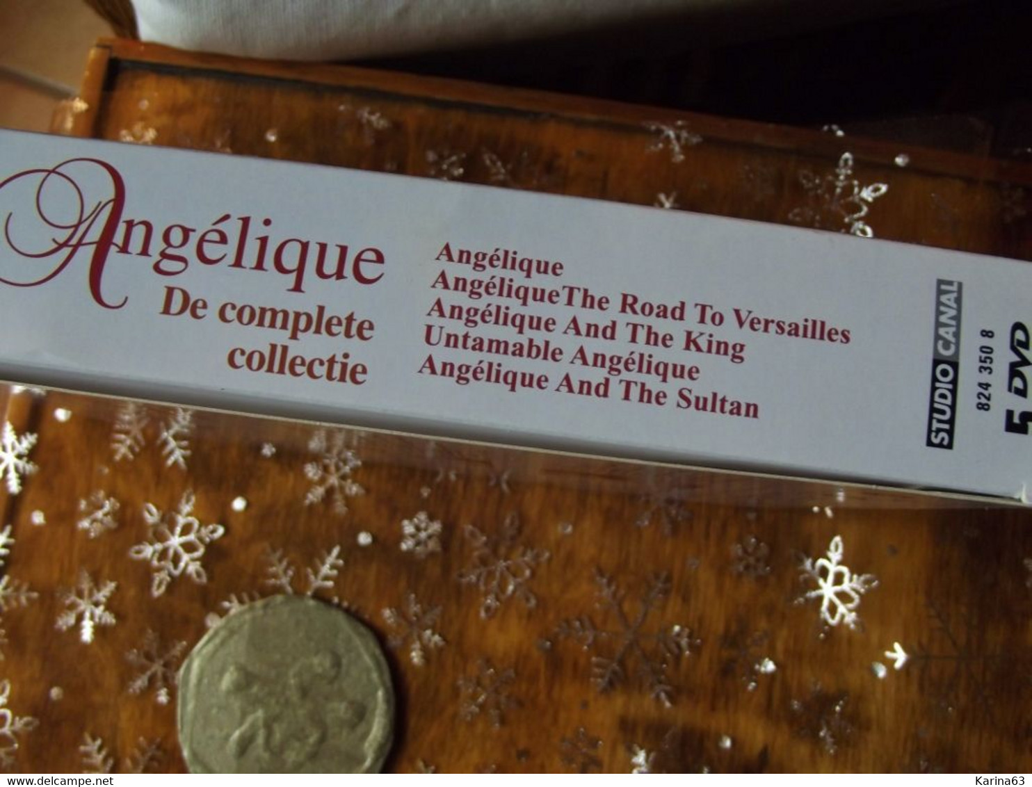 ANGELIQUE L'Intégrale - The Complete Collection (5DVD) DVD-Box - Romantiek