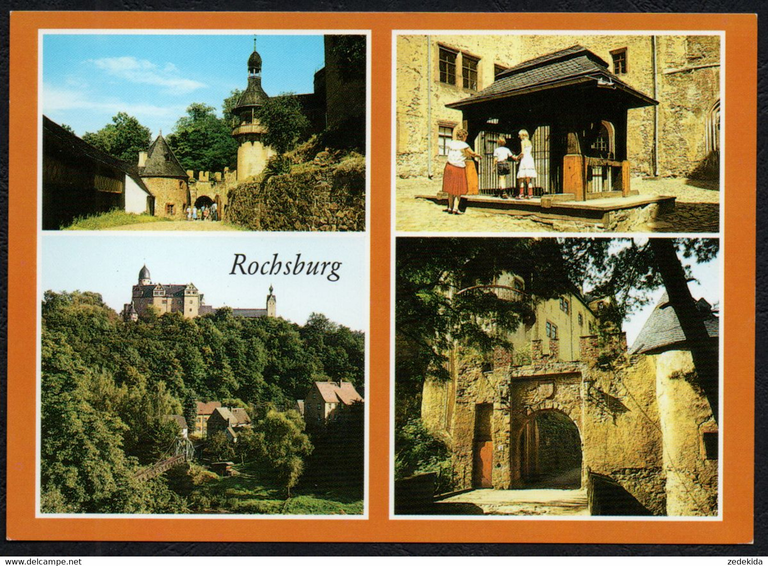 F3918 - TOP Rochlitz Rochsburg - Bild Und Heimat Reichenbach Qualitätskarte - Rochlitz