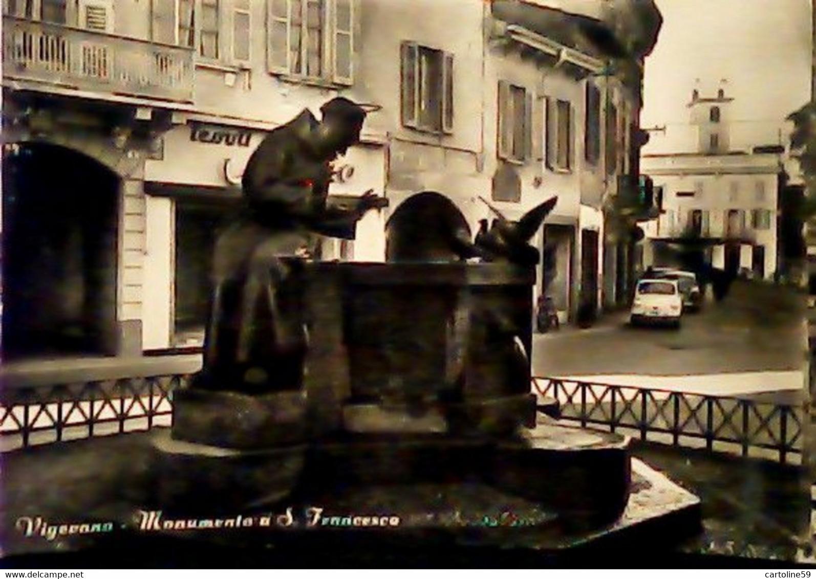 VIGEVANO - MONUMENTO DI S. FRANCESCO SCORCIO  VB1956 IF9500 - Vigevano