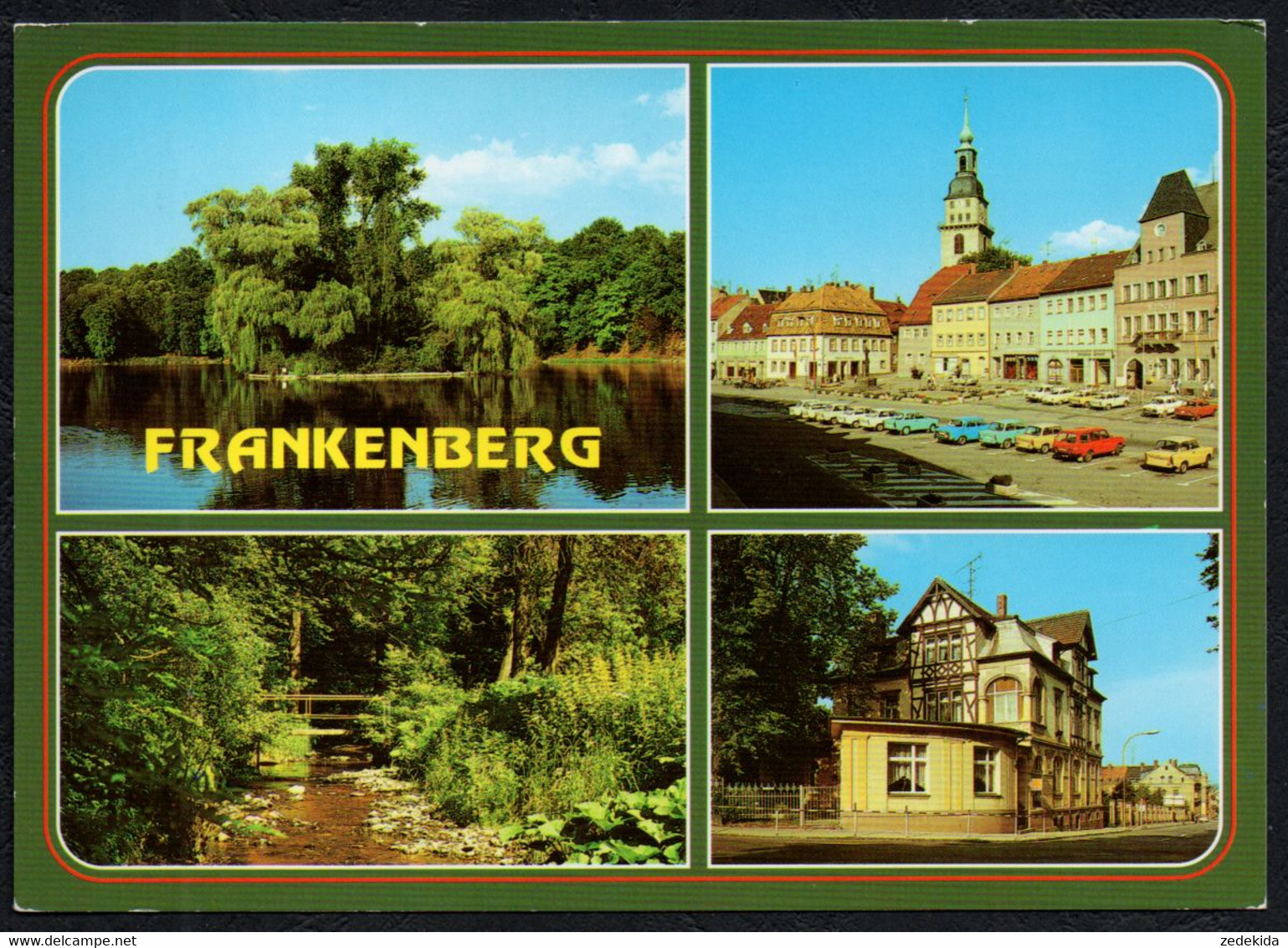 F3937 - TOP Frankenberg - Bild Und Heimat Reichenbach Qualitätskarte - Frankenberg