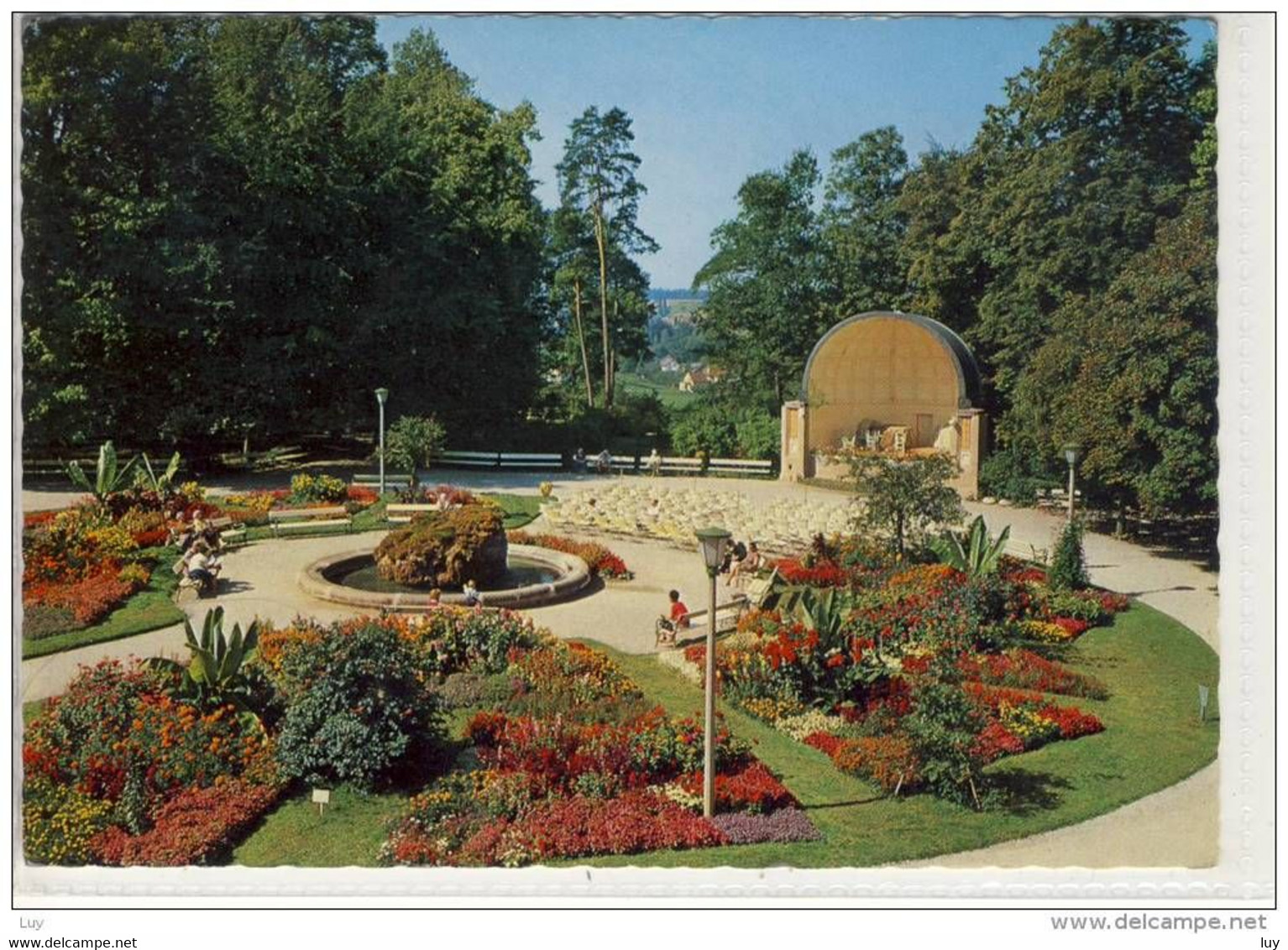 Kurort BAD HALL, OÖ - Musikpavillon Im Kurpark    1965 - Bad Hall