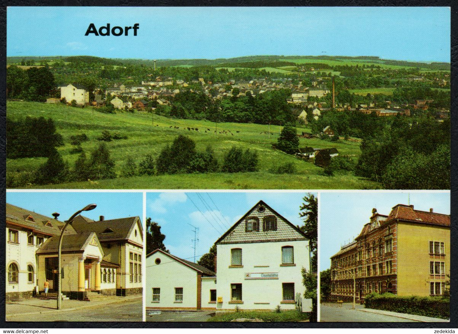 F3943 - TOP Adorf Kr. Oelsnitz - Bild Und Heimat Reichenbach Qualitätskarte - Oelsnitz I. Erzgeb.