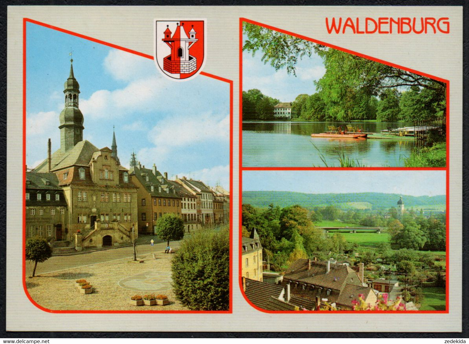 F3948 - TOP Waldenburg - Bild Und Heimat Reichenbach Qualitätskarte - Waldenburg (Sachsen)