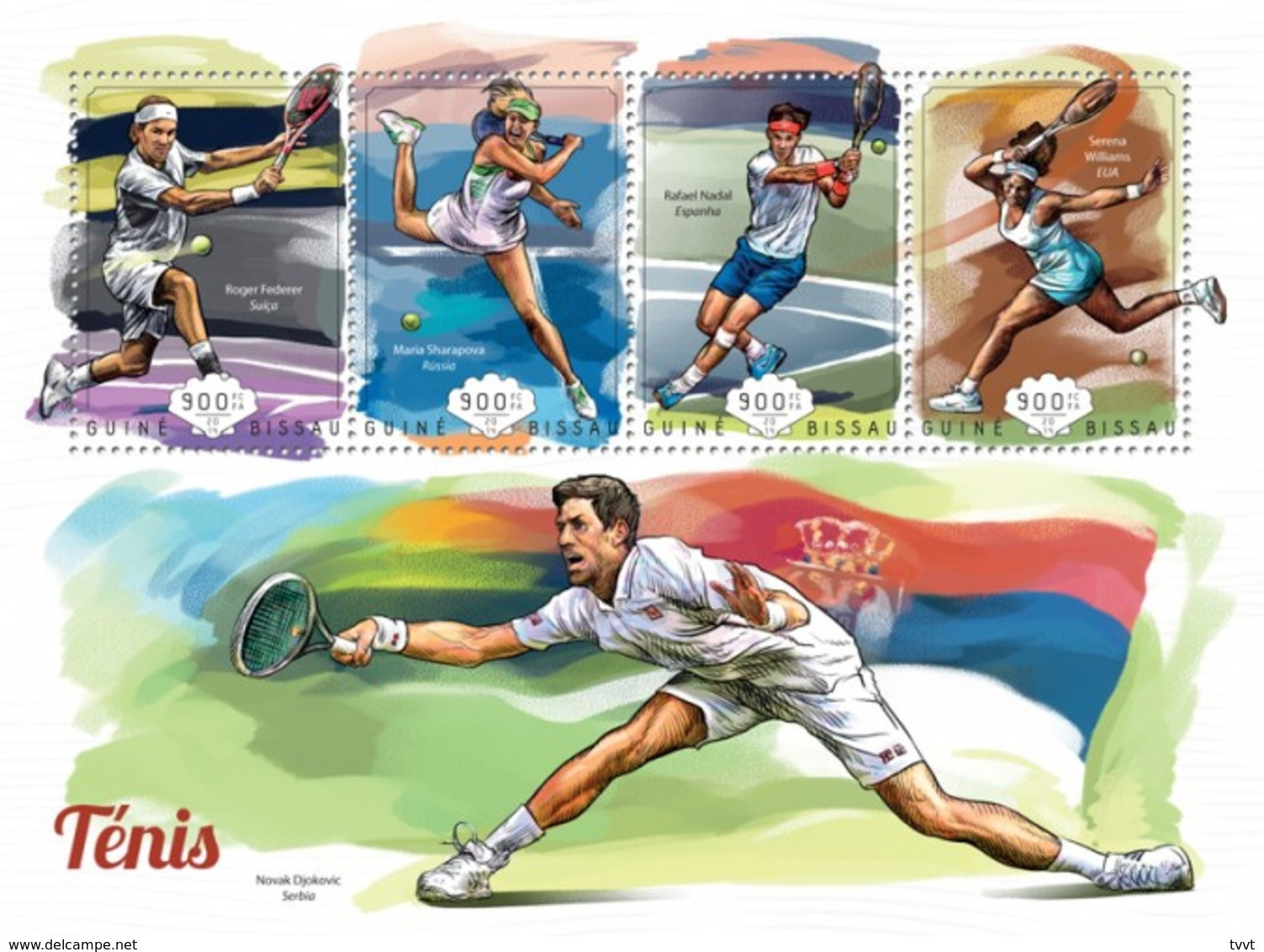 Guinea-Bissau, 2014. [gb14716] Tennis (s\s) - Tennis