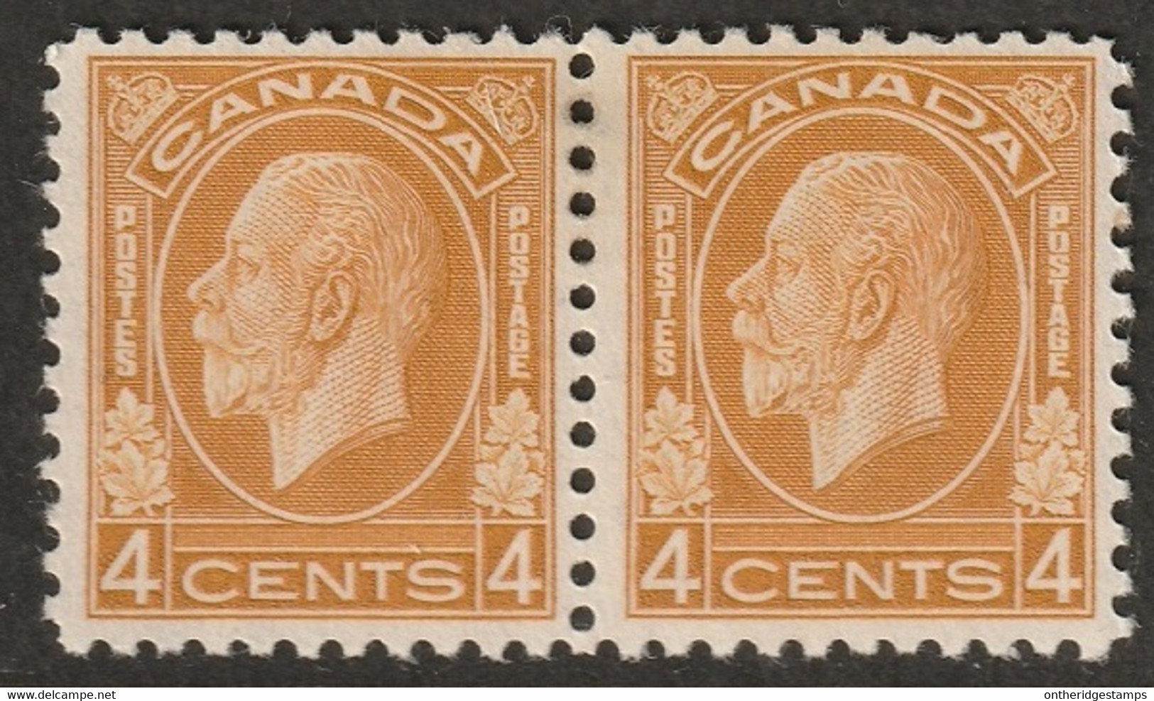 Canada 1932 Sc 198 Mi 165 Yt 164 Pair MH* - Neufs