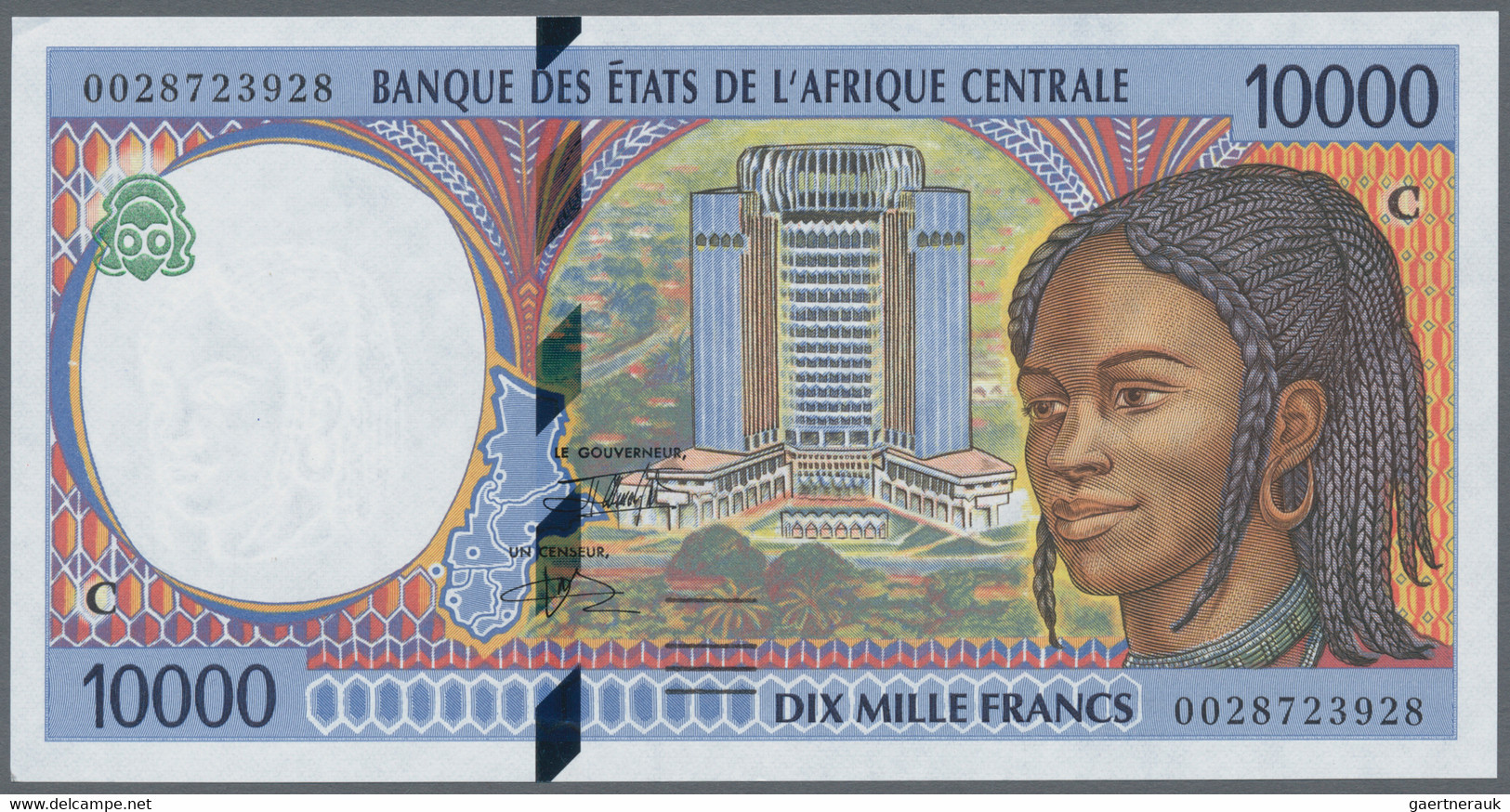 Africa / Afrika: Huge Lot With 46 Banknotes Africa, Comprising For Example Equatorial Guinea 5000 Bi - Sonstige – Afrika