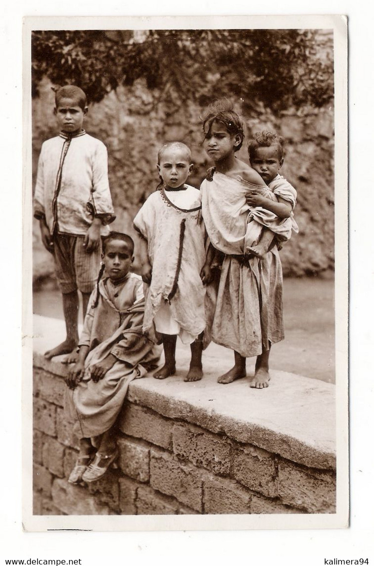 ALGERIE  /  SCÈNES  /  ENFANTS  ARABES  /  Edit. LA CIGOGNE  N° 588 - Enfants