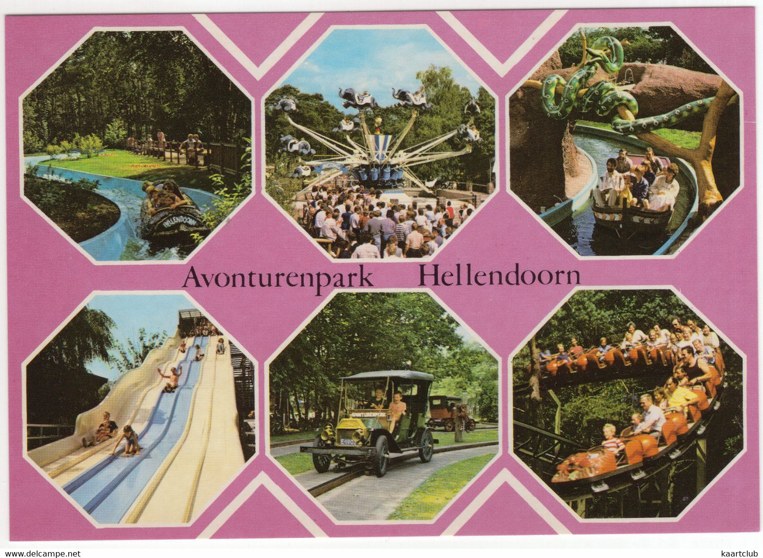 Avonturenpark Hellendoorn - O.a. Wildwaterbaan En FORD MODEL T OLDTIMER - Luttenbergerweg 22 - (Ov., Nederland) - Hellendoorn